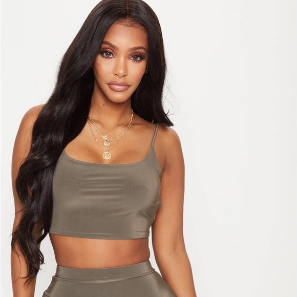 Bundle of 2 Crop Tops - Blue & Green - New - Picture 5 of 9